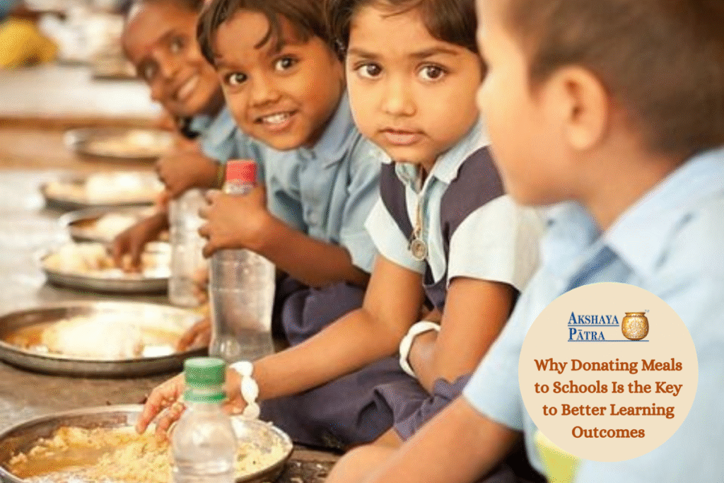 donate meals to schools