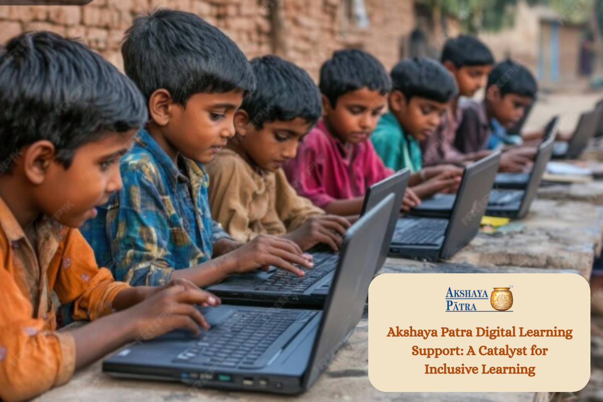 Digital Learning Support Akshaya Patra USA Digital Inclusive Learning Support