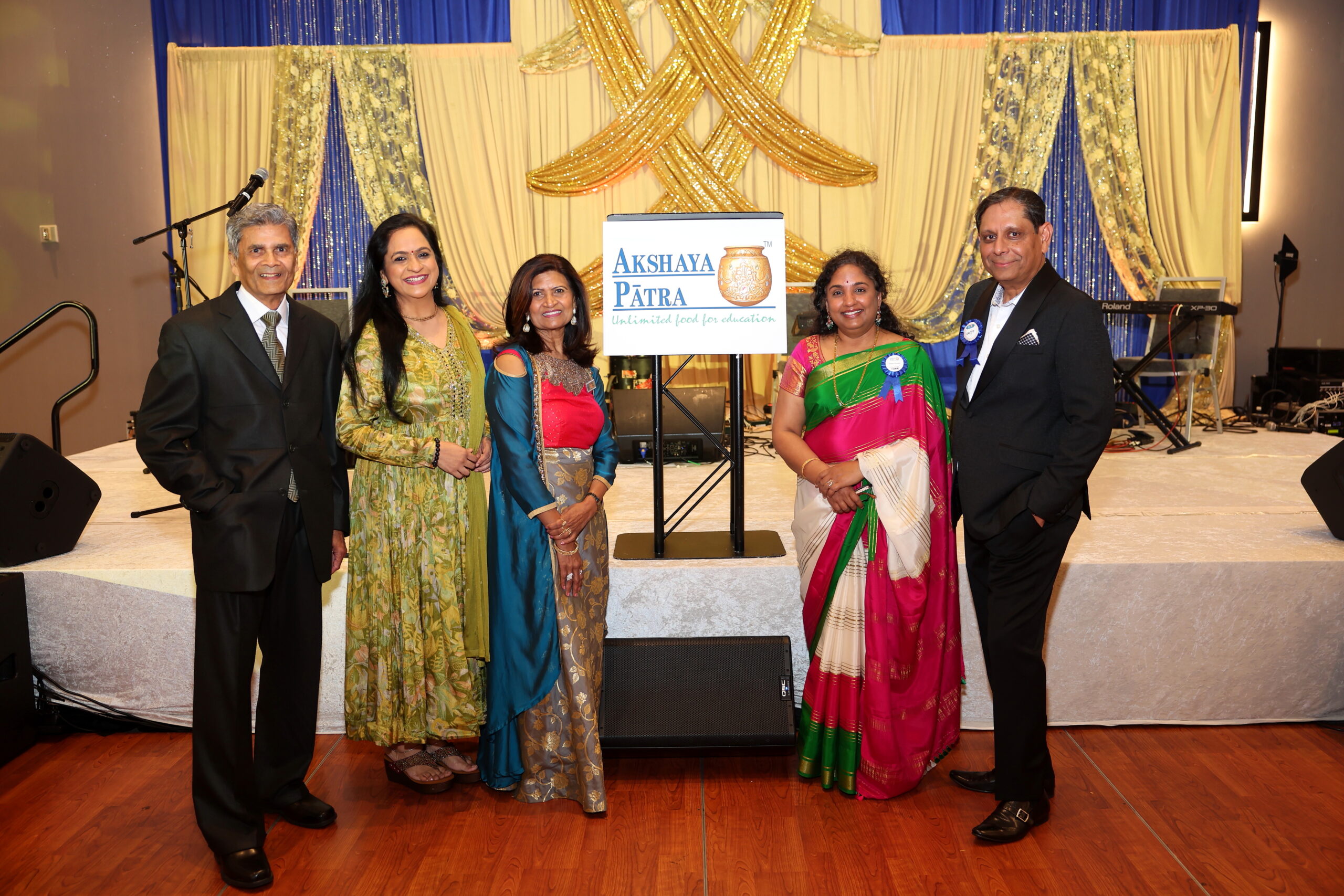 Leadership team at the gala