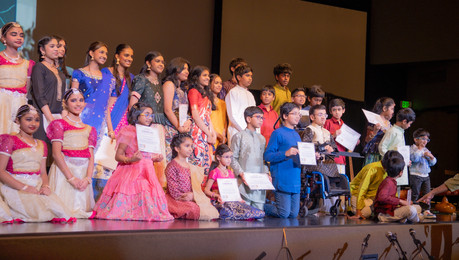 Akshaya Patra Youth Ambassadors at a community event