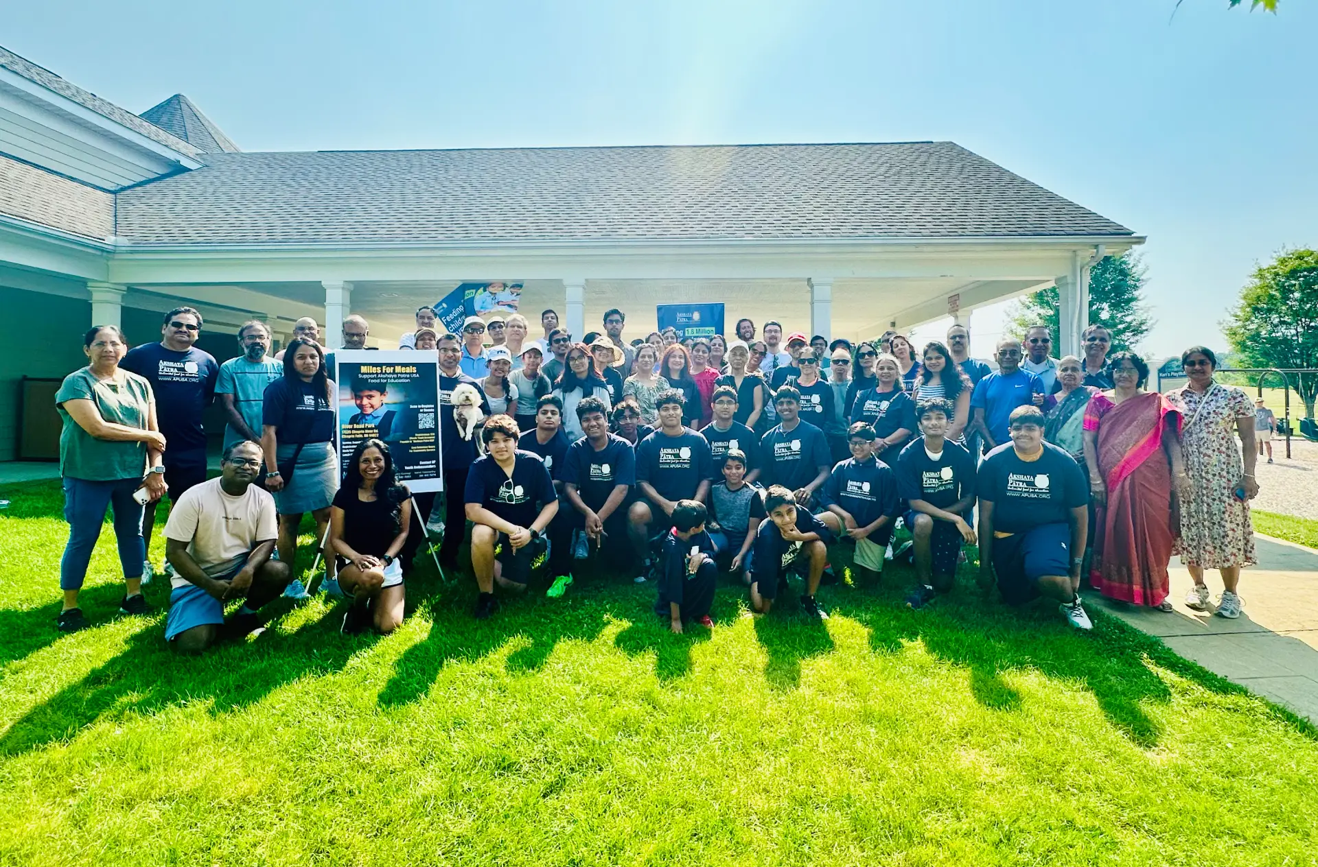 Youth Ambassadors earning recognition and building skills with Akshaya Patra USA